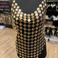 Gold Plated Coin Body Chain Festival Belly Dance Necklace