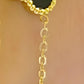 Gold-Plated Bracelet Set – 3-Piece Chain & Clover Design Jewelry for Women